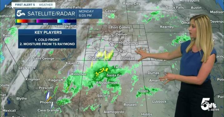 Tuesday begins with rain, clouds, and fog in southern Colorado
