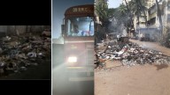 Mumbai: Frustrated Residents Share Visuals Of Overflowing Dustbins, Garbage On Fire From Santacruz