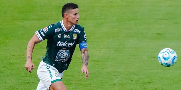 James Rodríguez se empieza a olvidar de León: estos serían los cinco equipos que buscarían al volante