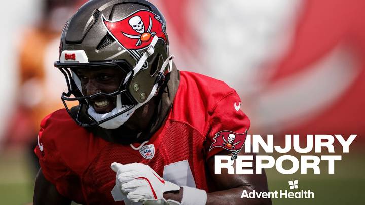 Buccaneers-Lions Injury Report Oct.18: Godwin Jr., Irving, Williams and Haggard Ruled Out