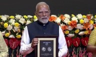 RSS at 100: Modi unveils coin with first-ever depiction of Bharat Mata on Indian currency