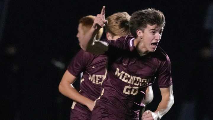 Pittsford Mendon tops Honeoye Falls-Lima in Class A boys soccer semifinal