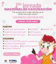 Segunda Jornada Nacional de Vacunación con VPH