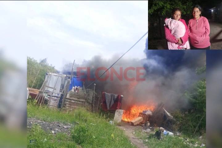 Familia perdió todo tras un incendio en Paraná: solicitan donaciones de ropa y elementos