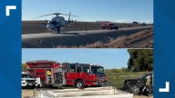 Caldwell Fire responds to a pickup and semi-truck crash, 1 airlifted