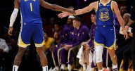 Golden State Warriors top Los Angeles Lakers in LeBron