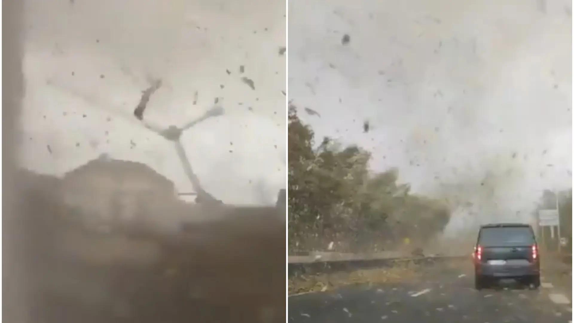 Un fuerte tornado en Francia causa un muerto y cuatro heridos graves cerca de París