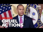 Hakeem Jeffries calls out republicans for 'consistently' causing shutdowns, healthcare crisis