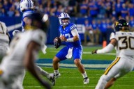 Bear Bachmeier throws for career-high 351 yards to lead No. 23 BYU past West Virginia, 38