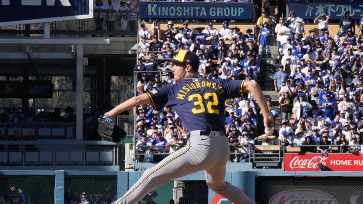 Jacob Misiorowski’s velocity drops in 6th inning and Brewers’ chances against Dodgers dim