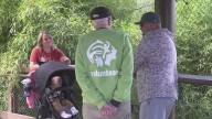 84-year-old volunteers at Zoo Knoxville very week