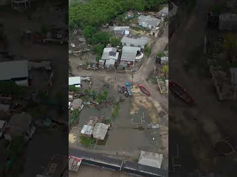 Capsized Boat Looks like Hurricane Melissa's First Victim in Jamaica #shorts