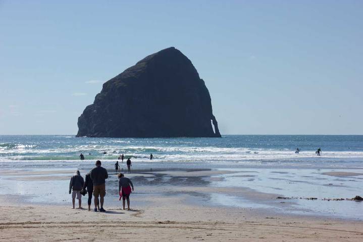 Oregon Health Officials Warn Swimmers After Gower Creek Sewage Spill Hits Cannon Beach