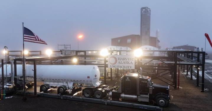 First truckload of North Slope LNG start rolling to Fairbanks