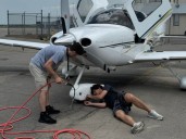 Across America at 10,000 Feet: Storms, Mascots and the Flight to Rockland