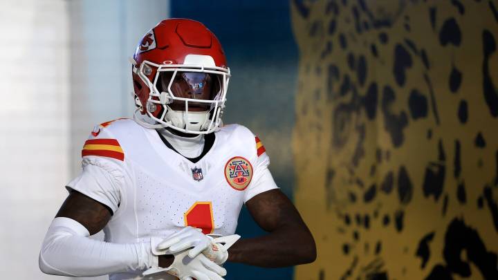 Xavier Worthy did not practice on Thursday with shoulder, ankle injuries