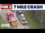 Family recovering after crash on 7 Mile and Dixboro Roads