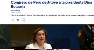 Vacancia de Dina Boluarte: así reaccionó la prensa internacional 