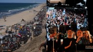 'Very important part here': Benjamin Netanyahu booed in Hostages Square as thousands of Gazans return home