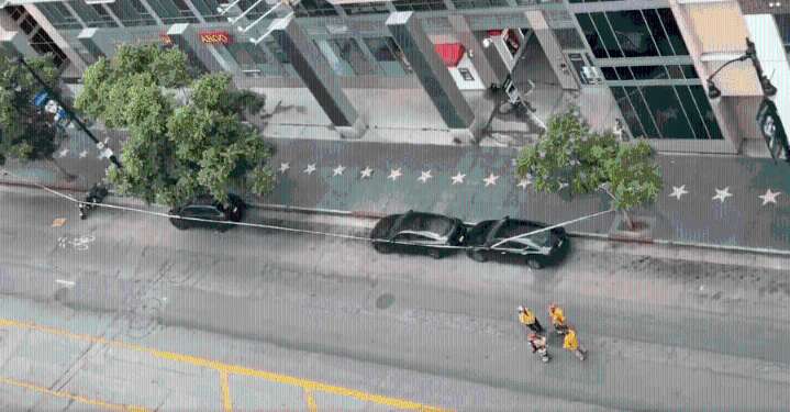 Jugs of 'unknown liquid' taped to door of Hollywood bank