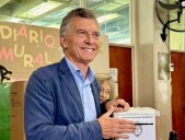 Votó Mauricio Macri: llamó a “renovar la esperanza” y pidió "acompañar el cambio"