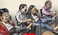 Los cortaúñas: Carlincatura ironiza la fotografía que involucra a una alta funcionaria del Estado