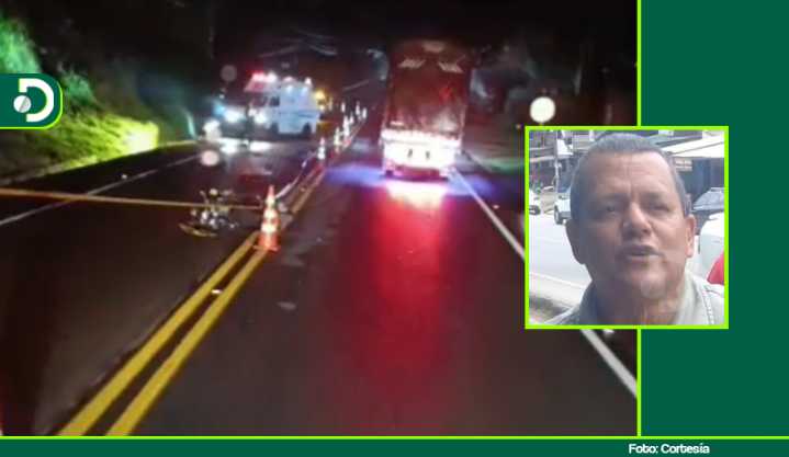 El santuario: motociclista de 60 años murió tras colisionar con un caballo en la autopista Medellín