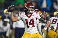 No. 20 USC’s rainy comeback attempt dries up against No. 13 Notre Dame