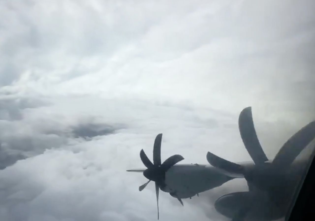 Video: así es el ojo del devastador huracán Melissa que avanza con furia inédita