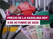 Precio de la gasolina hoy 3 de octubre de 2025 en México