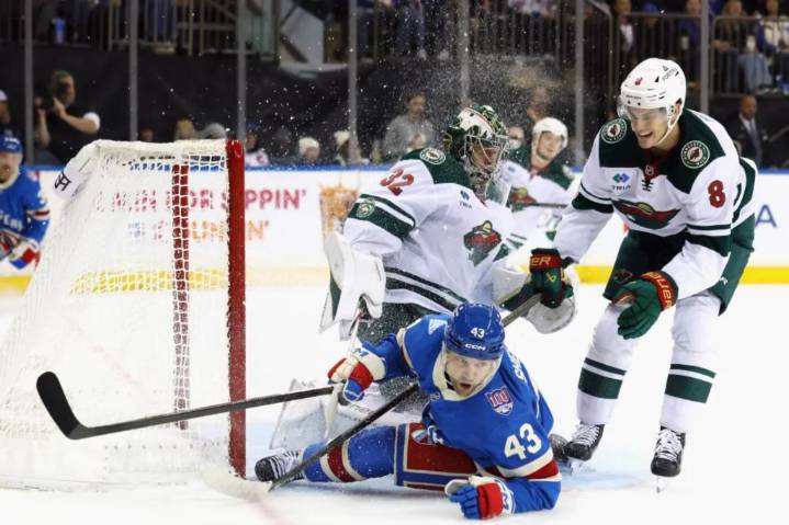 Rangers finally score at home but can't muster much else in loss to Wild