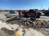 Atienden rejillas pluviales en Av. Tecnológico, exhorta Limpia a evitar tirar basura en la vía pública