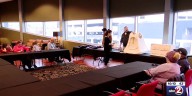 Fox Cities PAC attendees experience touch tour for Beauty and the Beast show