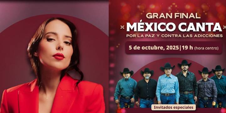 Gran final de “México Canta” con Intocable y Majo Aguilar: hora, dónde ver y cómo votar