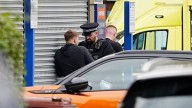 Police say four people injured after car ramming and stabbing outside synagogue in Manchester