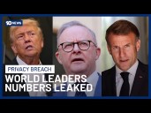 Private Phone Number Of Anthony Albanese And Other World Leaders Posted Online