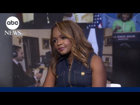 Former White House press secretary Karine Jean-Pierre discusses Democratic Party exit