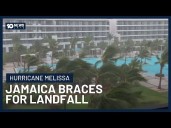 Jamaica Braces For Category 5 Hurricane Melissa To Make Landfall