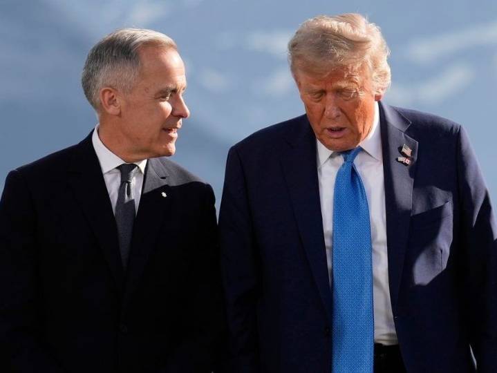 Canadian PM Carney visits Trump