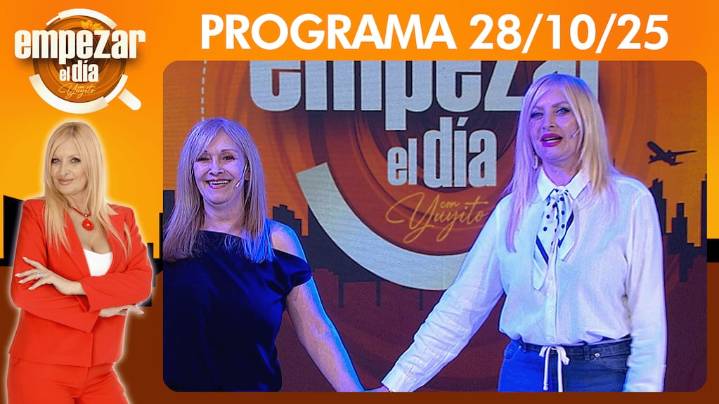 Empezar el día - Programa del 28/10/25 NOS VISITA MIMÍ ARDÚ