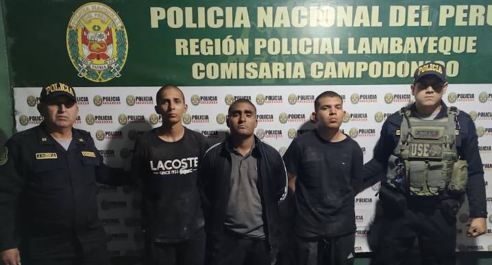 Dictan prisión preventiva para tres soldados por robo de mototaxi en Chiclayo