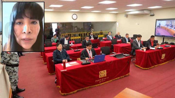 Sala Penal ordena evaluación médica a Betssy Chávez y rechaza suspensión de audiencia