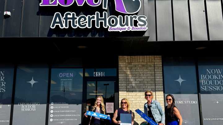 Ribbon cutting marks Love After Hours’ chamber membership