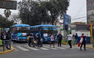 Así se vive el paro convocado por un sector de transportistas de Lima y Callao