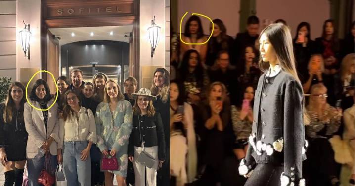 Reportan que la hija de Ricardo Monreal asistió al exclusivo desfile de Chanel durante la Semana de la Moda en París como invitada VIP de la firma