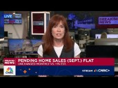 September pending home sales comes in flat monthly