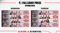 ESPN NBA Full Court Press: ESPN Tips Off Its Coverage of the 2025-26 Regular Season with Two Doubleheaders and the Debut of Inside the NBA on ESPN