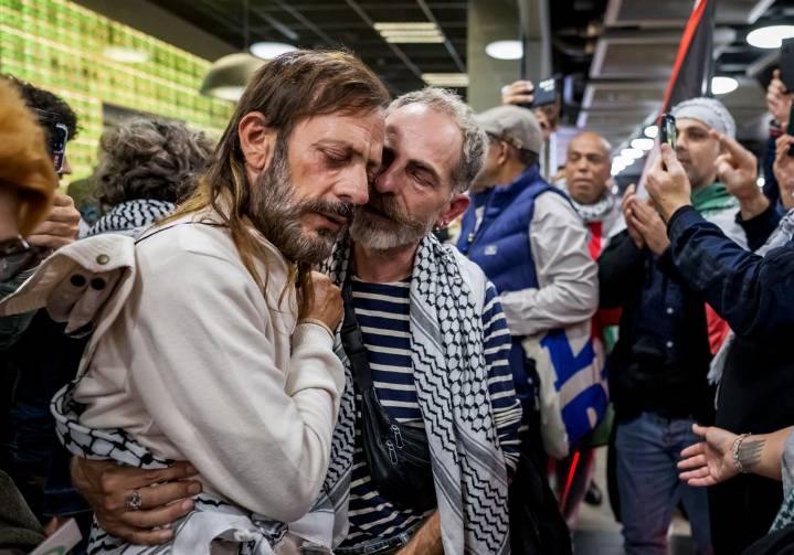 Gaza flotilla activists allege mistreatment while being detained in Israel