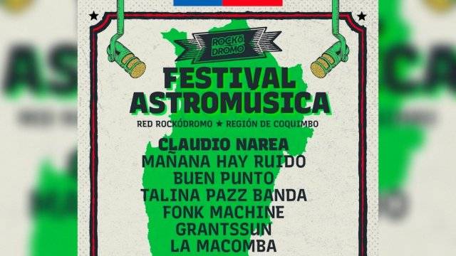 Rockódromo FM: Llega el festival Astro Música en Coquimbo