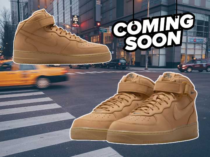 Nike drops monochrome Flax Air Force 1 shoes for a premium fall look